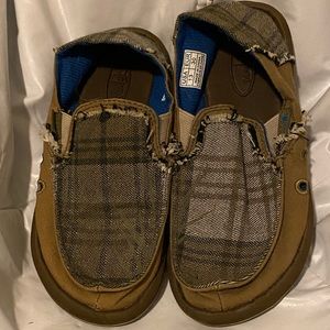 Boys plaid Sanuks
